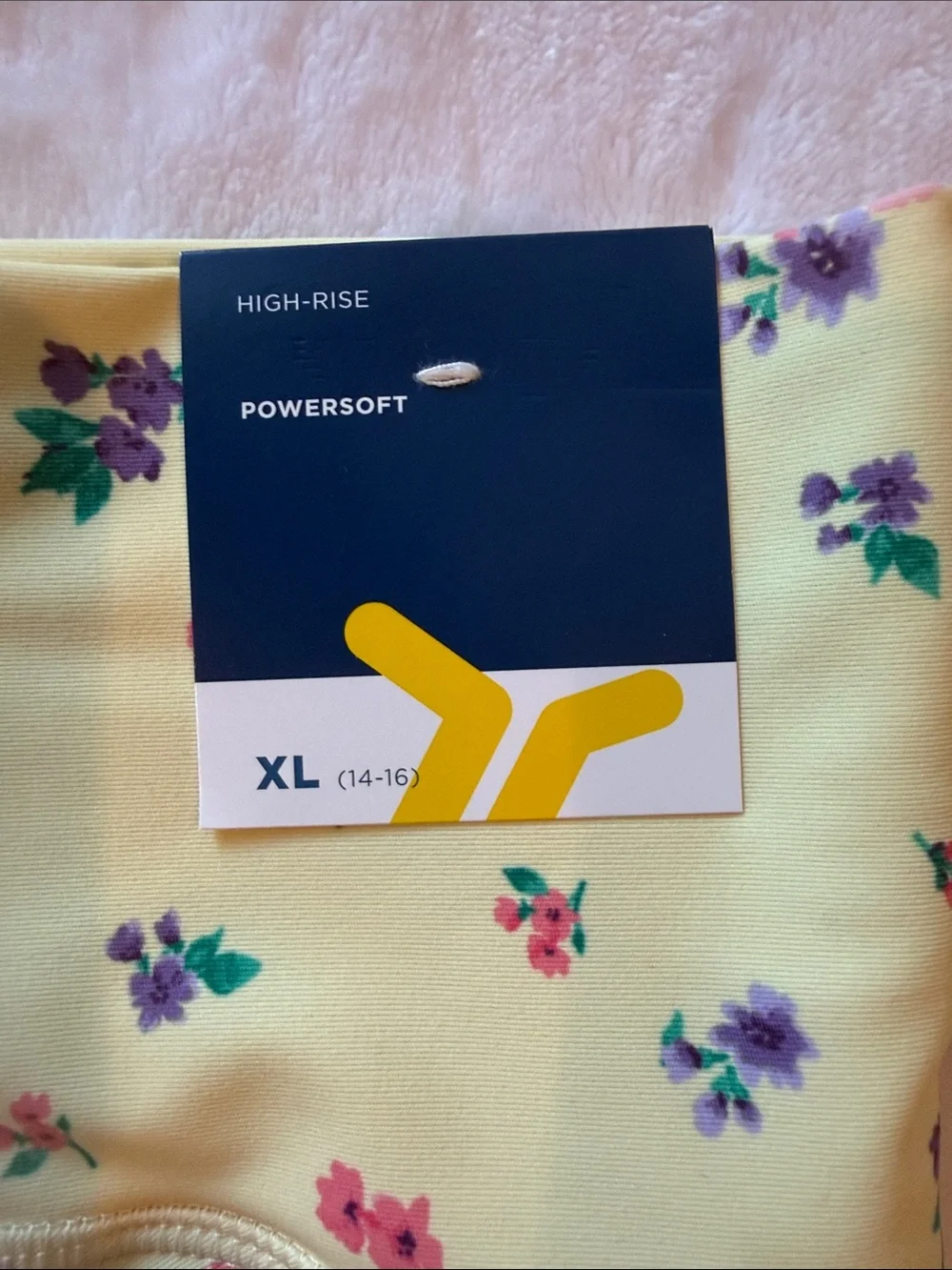 Old Navy Yellow Floral Pleated Skirt